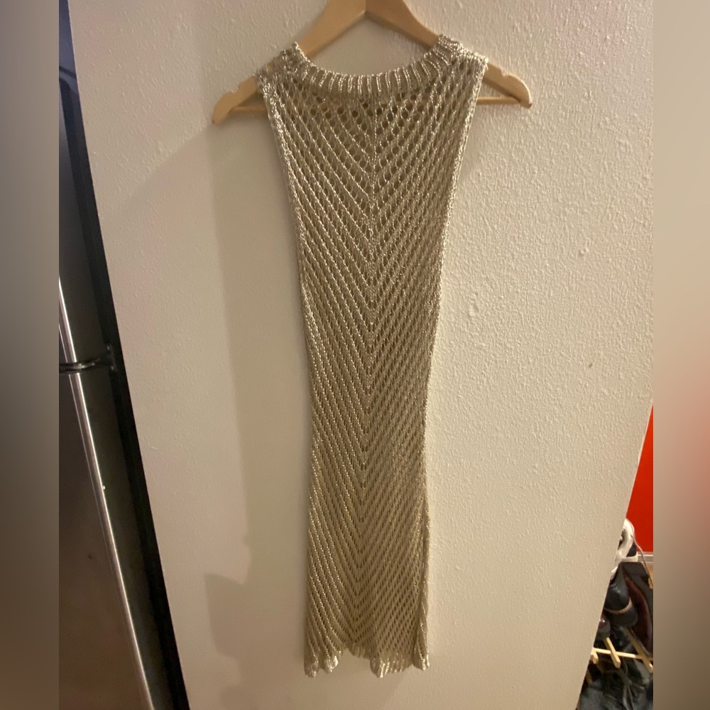 BonBon Gold Net Dress